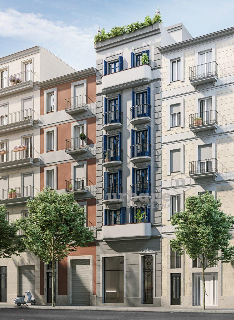 Poble Sec Modernist Building - 11 Refurbished Luxury Apartments