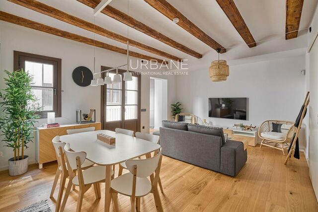 Helles, modernes 2-Zimmer-Apartment mit Balkonen im Herzen des Gotischen Viertels von Barcelona