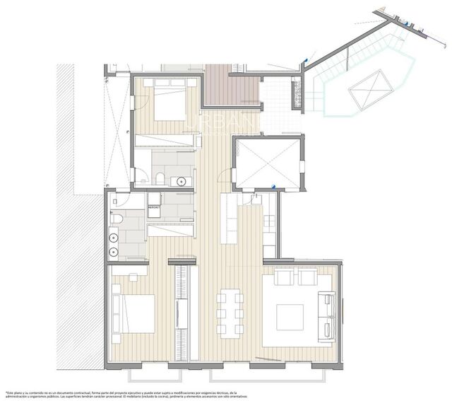 Elegante 2-Zimmer-Wohnung 2024 auf der Iconischen Avenida Diagonal