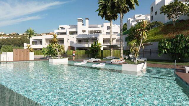 Elegante apartamento de 3 dormitorios con piscinas y zonas wellness en prestigioso residencial en la Costa del Sol