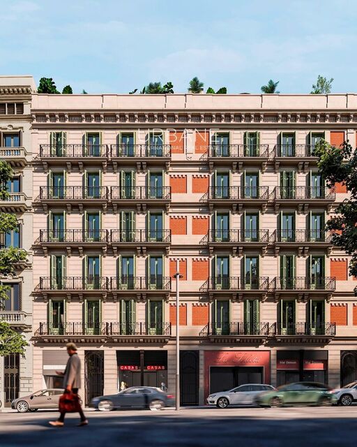 Habitatges de Luxe a Barcelona: Edifici Renovat a l'Eixample amb 3 Dormitoris i 2 Banys