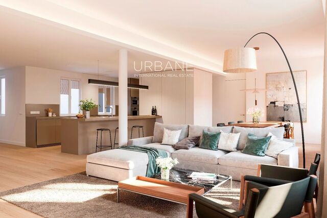 Luxuriöses Barcelona Wohnen: Exquisite Apartments im Eixample.