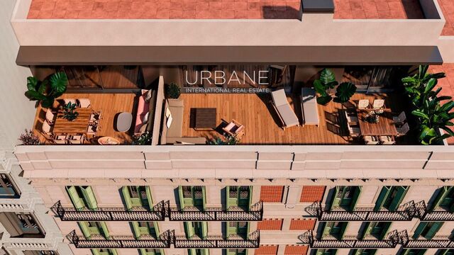 Luxurious Urban Retreat: Stunning Duplex Penthouse in Eixample Dret, Barcelona