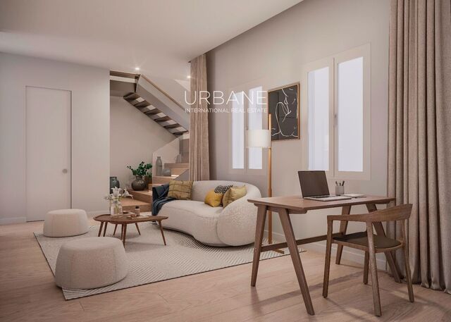 Elysian Heights: Exquisite Duplex Penthouse in Barcelona's Eixample Dret
