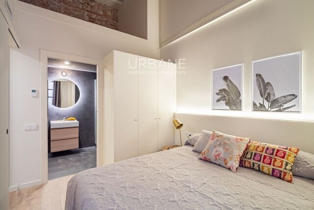 Apartamento reformado de 1 dormitorio con terraza en un proyecto ecológico en El Raval, Barcelona