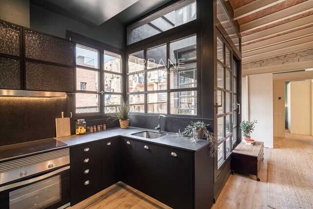 Spacious 1-Bed Apartment with terrace in Eco-living project in Raval