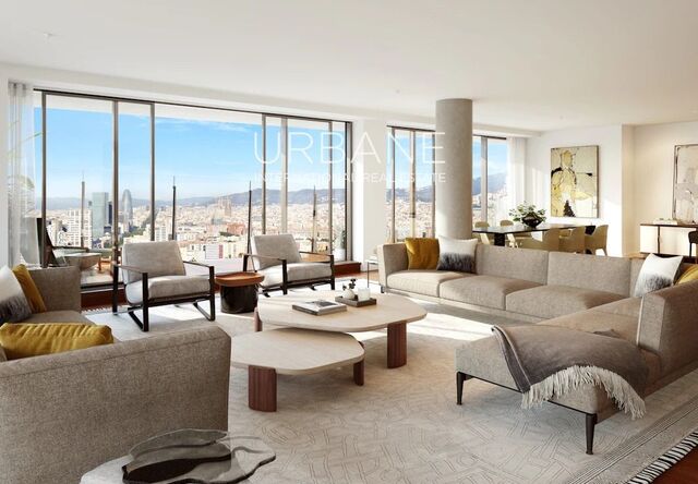 Apartament de Luxe de 140,70 m² amb 2 Dormitoris i Terrasses de 16 m² i 27,40 m² en Venda a Diagonal Mar, Barcelona – Barcelona Bay Residences