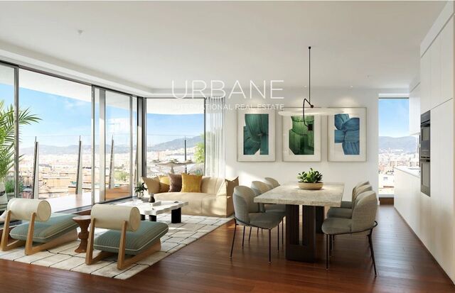 Apartament de Luxe de 185 m² amb Terrasses de 36 m² i 16 m² en Venda a Diagonal Mar, Barcelona – Barcelona Bay Residences