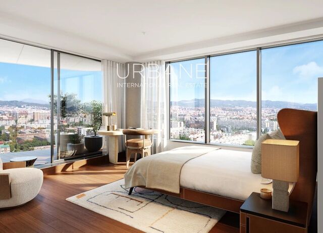Dúplex de Lujo de 272.60 m² con Terrazas de 73 m² y 34 m² en Venta en el Piso 22 en Diagonal Mar, Barcelona – Barcelona Bay Residences