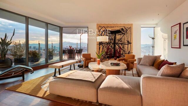 Luxusapartment mit 99 m², 1 Schlafzimmer und 2 Bädern zum Verkauf im 4. Stock in Diagonal Mar, Barcelona – Barcelona Bay Residences