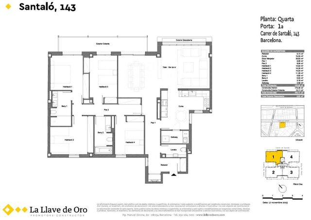 Luxuriöses Haus mit 4 Schlafzimmern und 2 Bädern zum Verkauf in Sarrià-Sant Gervasi, Barcelona - Erstklassiges Wohnviertel