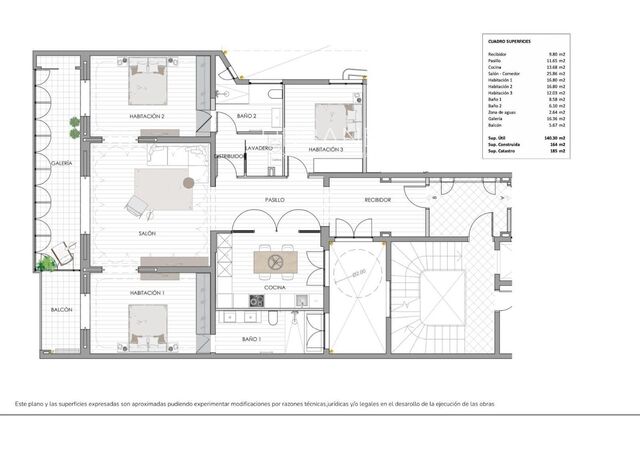 Luxós Apartament de 3 Habitacions en Venda al Cor de Barcelona