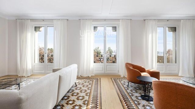 Elegantes 3-Zimmer-Apartment am Strand im Gotischen Viertel von Barcelona