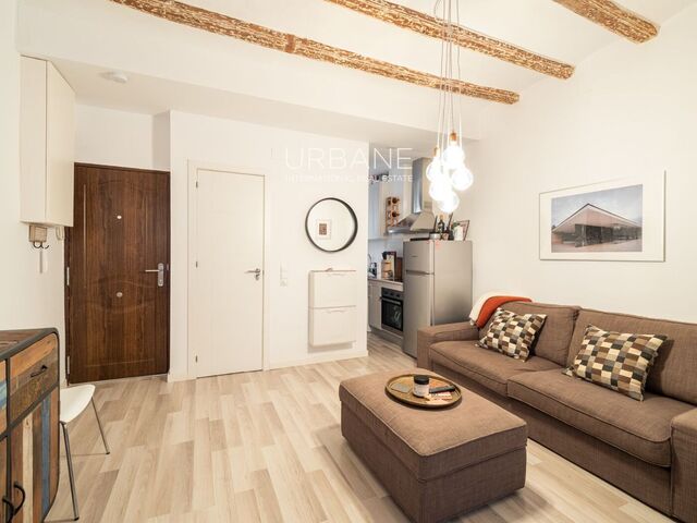 Encantador apartamento amueblado de 1 dormitorio en El Raval, Barcelona