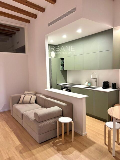 Apartamento Moderno de 1 habitación en el Poble Nou, Barcelona