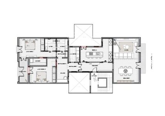 Luxós Apartament de Dues Habitacions i Dos Banys al Cor d'Eixample, Barcelona