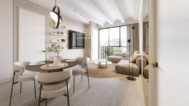 Bright 1-Bedroom Apartment with Expansive Terrace and amazing views in El Clot, Barcelona