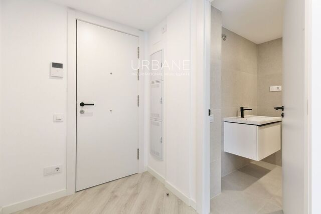 Elegante apartamento de 1 dormitorio con amplia terraza en El Clot, Barcelona