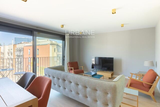 Impressionnant appartement de 3 chambres et 2 salles de bains à Poblenou, Barcelone – Une opportunité exclusive