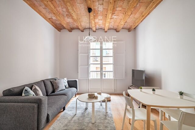 Recently renovated apartment in the heart of Barcelona