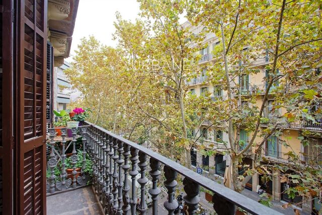 Amplio y moderno apartamento en renovación en el emblemático barrio del Eixample