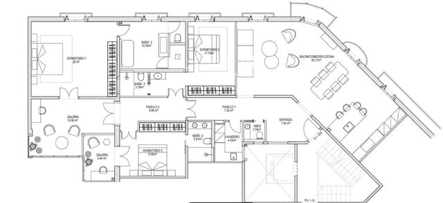 Piso Reformado con Tres Suites y Balcones en Eixample