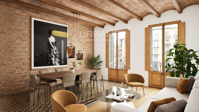 Piso Luminoso Reformado con Balcón – 3 Dormitorios en el Eixample