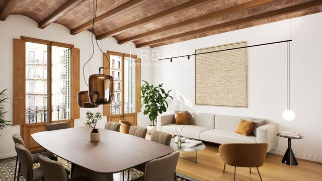 Piso Luminoso Reformado con Balcón – 3 Dormitorios en el Eixample