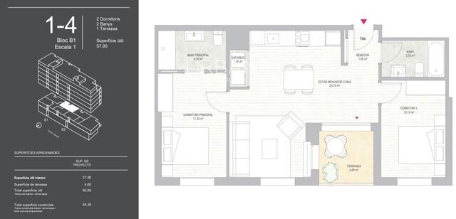 Vida moderna al borde de la naturaleza en Montjuïc