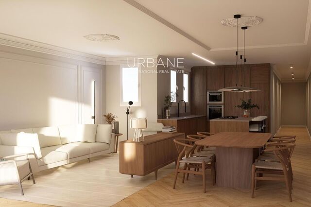 Vida moderna y elegancia histórica – Piso de obra nueva en la Carrer Balmes