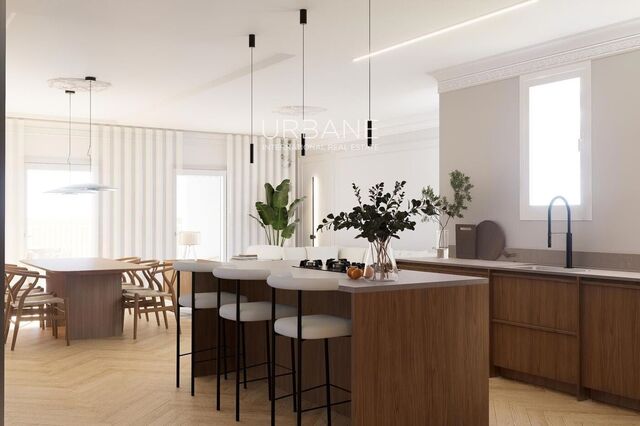 Vida moderna y elegancia histórica – Piso de obra nueva en la Carrer Balmes