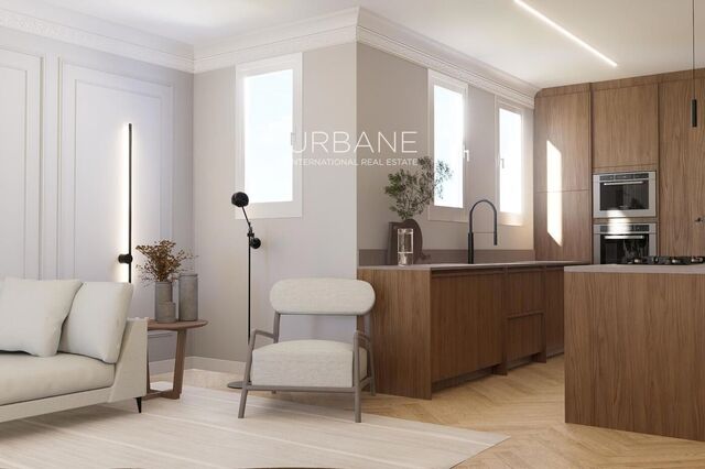 Vida moderna y elegancia histórica – Piso de obra nueva en la Carrer Balmes