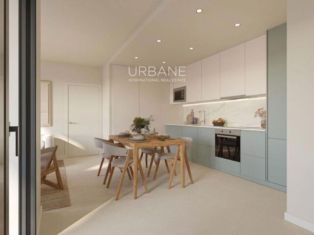 2-Zimmer-Apartment mit Privatgarten in Montjuïc