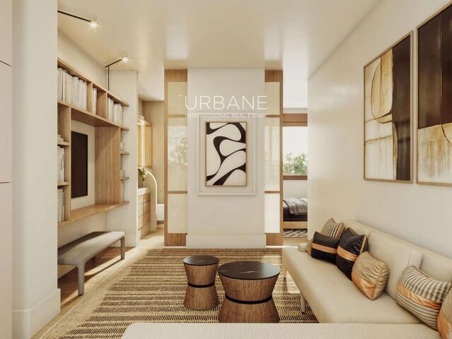 Apartamento moderno con terraza en el centro de la ciudad