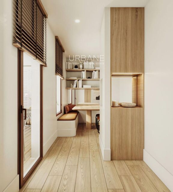 Apartamento moderno con terraza en el centro de la ciudad