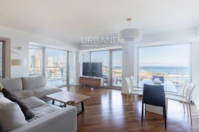 Stylish 3-Bedroom Apartment with Sea Views and a Large Private Terrace in Sant Martí