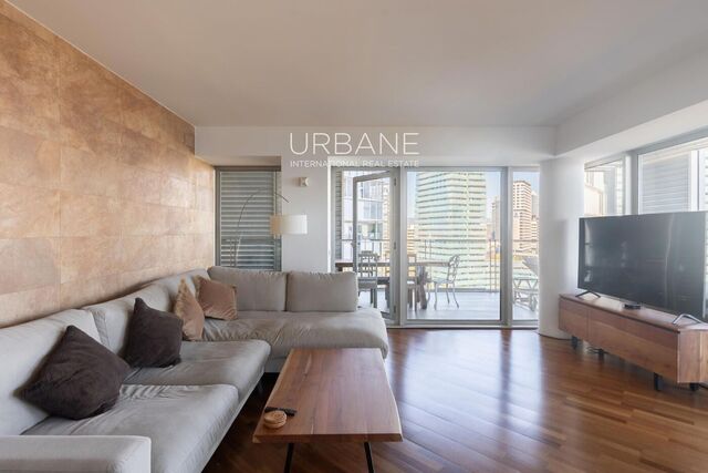 Stylish 3-Bedroom Apartment with Sea Views and a Large Private Terrace in Sant Martí