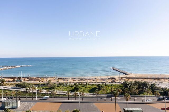 Stylish 3-Bedroom Apartment with Sea Views and a Large Private Terrace in Sant Martí