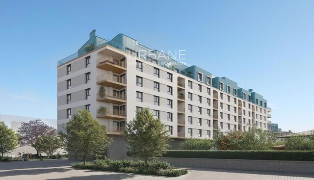 Moderne Off-Plan-Wohnung mit 2 Schlafzimmern, Balkon, Pool und Fitnessstudio in Montjuïc