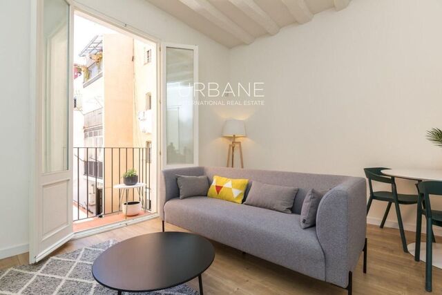 Renovierte Wohnung mit 40 m² privater Terrasse in El Born, Barcelona