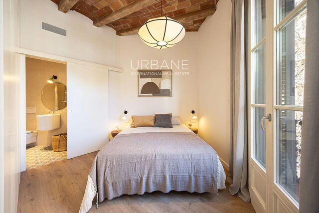 Elegante piso de 2 dormitorios con terraza y balcones en l'Antiga Esquerra de l'Eixample