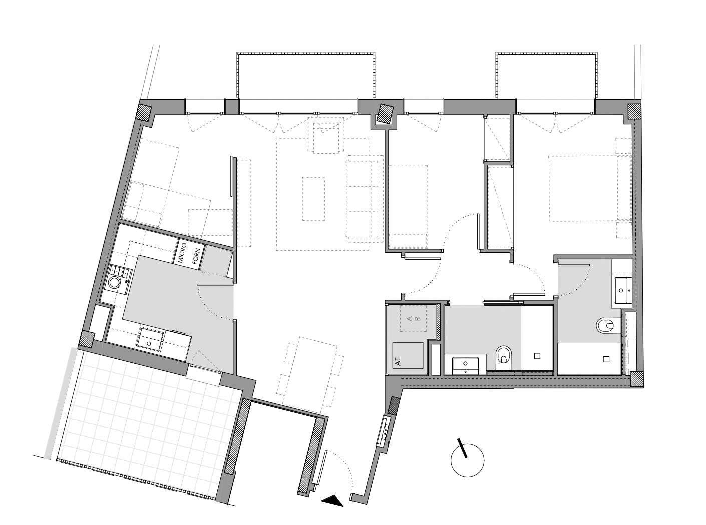 Lujo Tranquilo: Extraordinario Apartamento de 3 Habitaciones en el Prestigioso Proyecto Residencial de Gracia